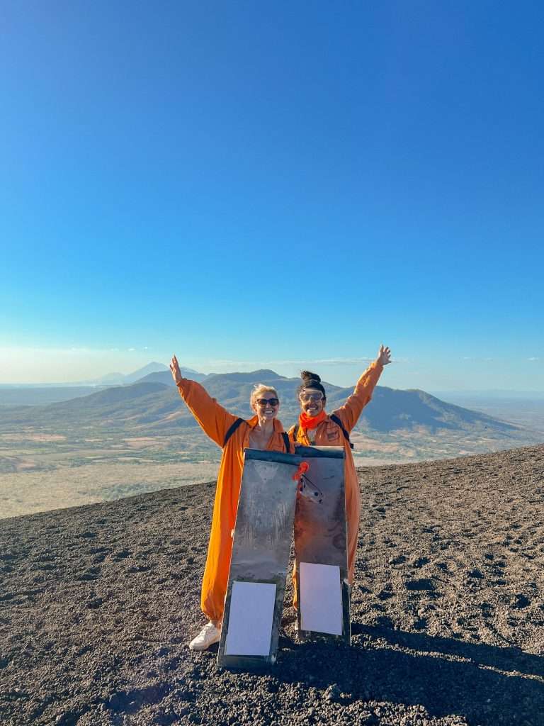 Volcano Boarding in Nicaragua