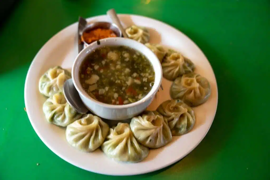 Little Buddha Cafe- Cafes in Rishikesh - Image of Momos 