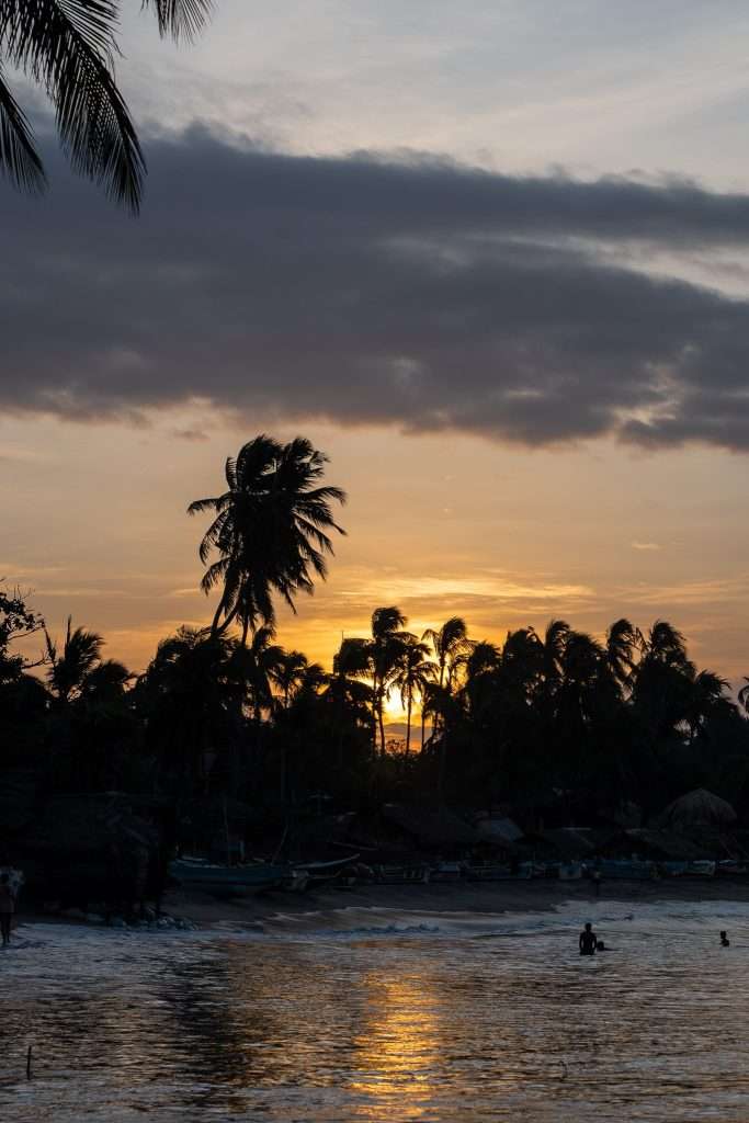 Sunset at Arugam Bay Beach - Sri Lanka