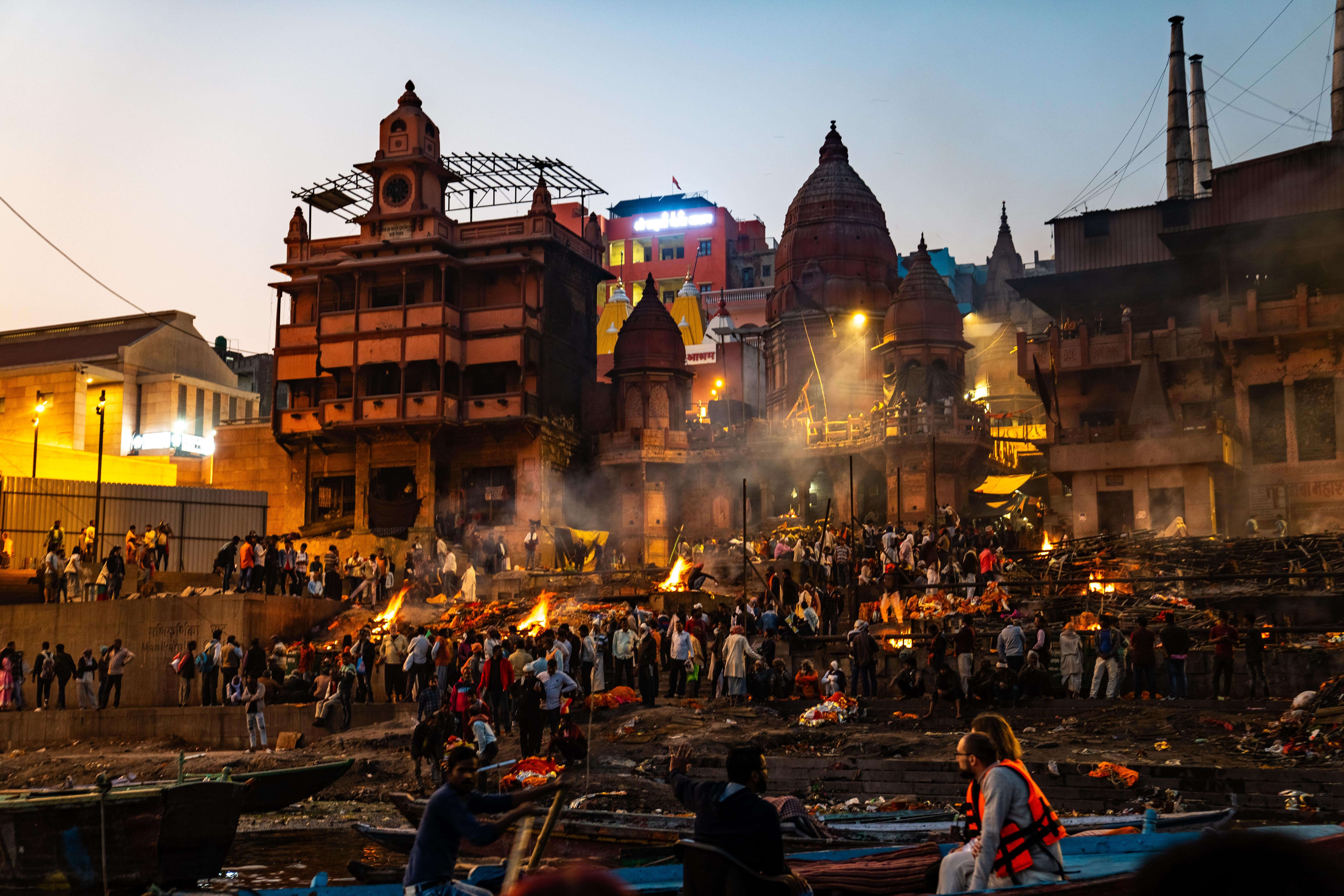 Manikarnika Ghat, Varanasi, India